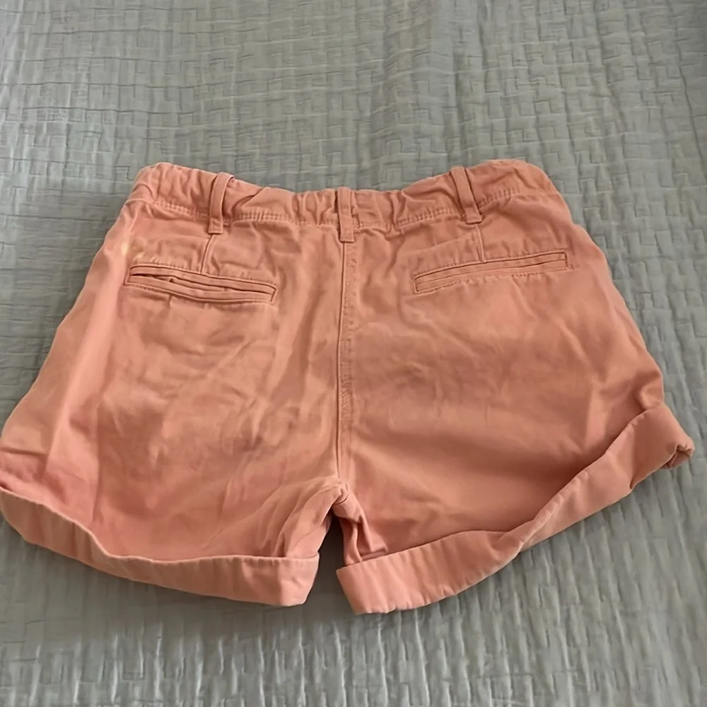 Crewcuts Peach Cuffed Shorts
